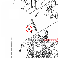 YAMAHA - WASHER nr: 6K8145590000