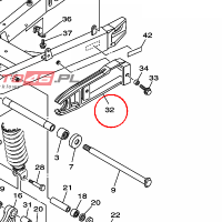 YAMAHA - oslona uszczeln. nr: 5PS221510000