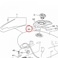 YAMAHA - SEAL nr: 27D243290000