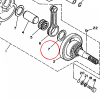 YAMAHA - podkladka nr: 902093325300