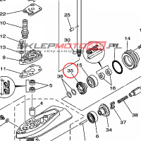 YAMAHA - GEAR nr: 67D455700000