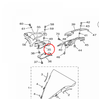 YAMAHA - KANAL DOLOTOWY nr: 14B2838R00P5