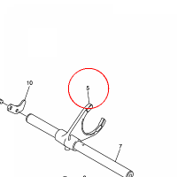 YAMAHA - WODZIK nr: 2D1185120000