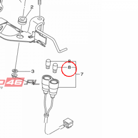 YAMAHA - ZAROWKA nr: 5GH835160000