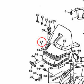 YAMAHA - wkret nr: 901490518500