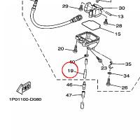 YAMAHA - PIPE nr: 4KB141932000