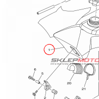 YAMAHA - ZBIORNIK PALIWA nr: 5PA241103000