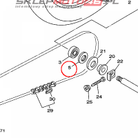 YAMAHA - simmering nr: 931063004400