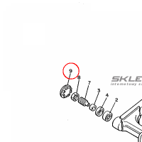 YAMAHA - OSLONA MET. nr: 2H72219X0000