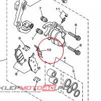 YAMAHA - SPREZYNA nr: 3YX259290000