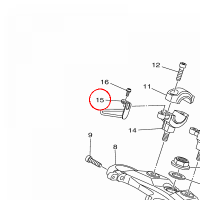 YAMAHA - BRACKET 1 nr: BS2235910000