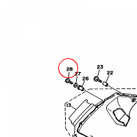 YAMAHA - wkret nr: 901540505900