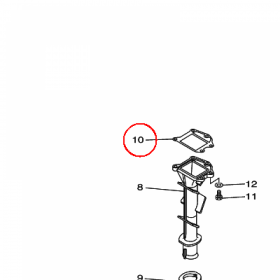 YAMAHA - GASKET, EXHAUST MANIFOLD 1 nr: 63V41133A100