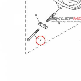 YAMAHA - SCREW ADJUSTING nr: 5C2H433E1000