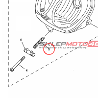 YAMAHA - SPRING nr: 5C2H43351000