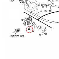 YAMAHA - ZAWOR nr: 3H3245230000