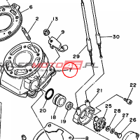 YAMAHA - cylinder nr: 3MB113110000