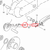 YAMAHA - TULEJKA nr: 903801581700