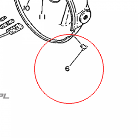 YAMAHA - SCREW, OVAL HEAD (1A0) nr: 901520500500