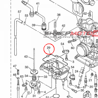 YAMAHA - GASKET, FLOAT CHAMBER nr: 5JG149840000