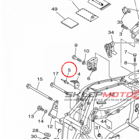 YAMAHA - ZATRZASK nr: 902674817600