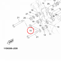 YAMAHA - ARM 1 nr: 5JNF217M0000