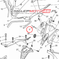 YAMAHA - ZATRZASK nr: 9026778X0000