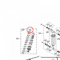 YAMAHA - O-RING nr: 1C323188R000