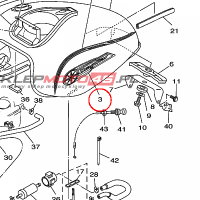 YAMAHA - emblemat nr: 4VR241611000