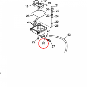 YAMAHA - USZCZELKA nr: 1C0E43971000