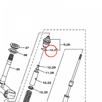 YAMAHA - uszczelniacz nr: 9321041N5000