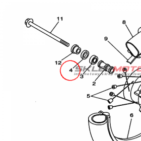 YAMAHA - simmering nr: 931062203200