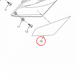 YAMAHA - NAKLEJKA nr: 22BF173E5000