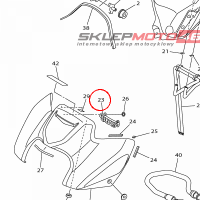 YAMAHA - COVER, TANK nr: 39P241B10000