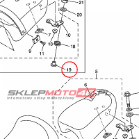 YAMAHA - COLLAR 1 nr: 5YS2471N0000