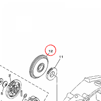 YAMAHA - FILTER,ROTARY nr: 5VLE34510000