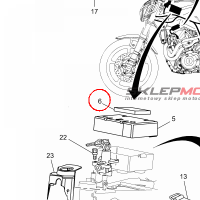 YAMAHA - DAMPER, LOCATING 3 nr: 5YKF177M0000