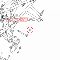 YAMAHA - sruba nr: 901051017600