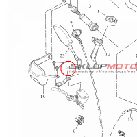 YAMAHA - BRKT HANDLE 3 nr: BW3F622A0000