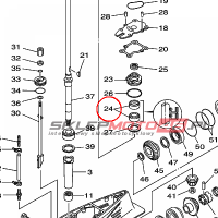 YAMAHA - simmering nr: 9310122M6000