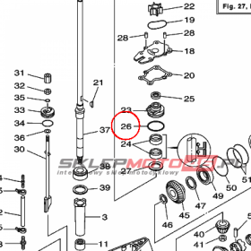 YAMAHA - uszczelniacz nr: 9321048MG800