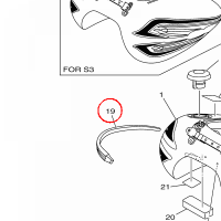 YAMAHA - emblemat nr: 5C7241620000