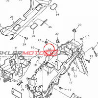 YAMAHA - blotnik nr: B88216110000