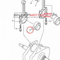 YAMAHA - panewka nr: 5YU116563000