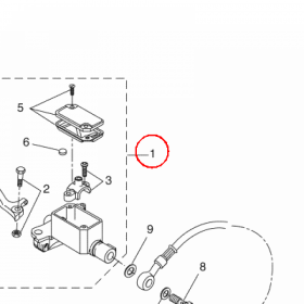 YAMAHA - POMPA HAM. nr: 22BF583T2000