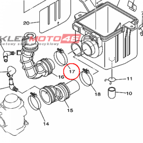 YAMAHA - UCHWYT PRZEW. nr: 904505800200