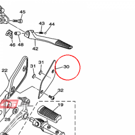 YAMAHA - COVER 2 nr: 5YU274870000