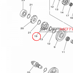 YAMAHA - HOLDER nr: 1D9172860000