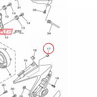 YAMAHA - TRIM nr: 20S283760000