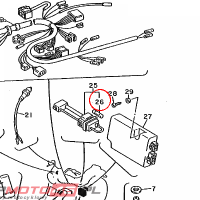 YAMAHA - FUSE nr: 1A0821610000